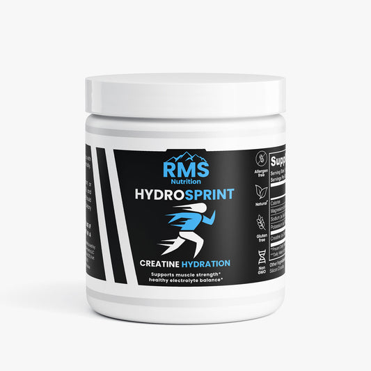 RMS Nutrition HydroSprint Creatine Hydration Powder electrolyte supplement for sprinters